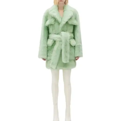 Bottega Veneta Coat Women's Green