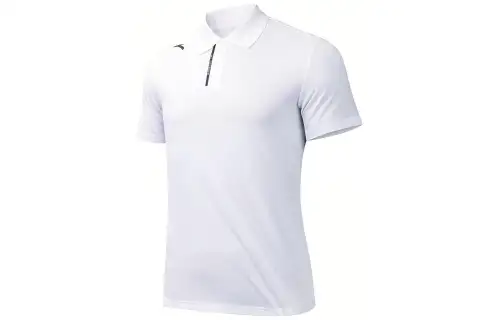 Anta Variety Training Collection Polo Shirt Men's Pure White