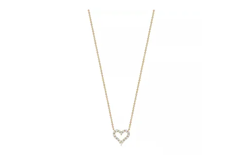 TIFFANY & CO. Hearts™ 18K Gold Diamond Necklaces Women's