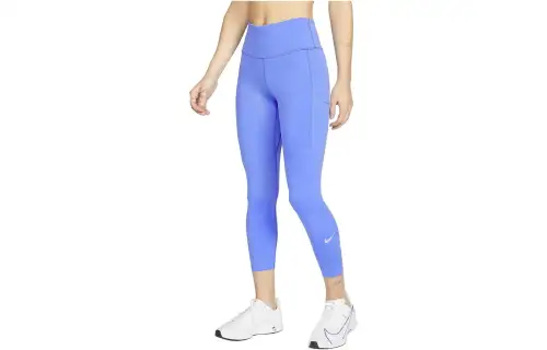 Nike Casual Pants Women's Blue Moderate Slim Fit Pants