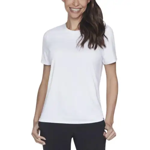 Skechers GO DRI SWIFT Regular T Shirt Women's White