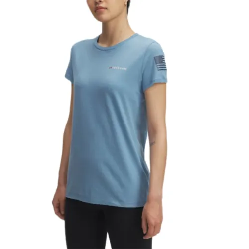 Under Armour Freedom Banner Regular T Shirt Women's