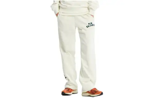 New Balance Casual Pants Unisex White