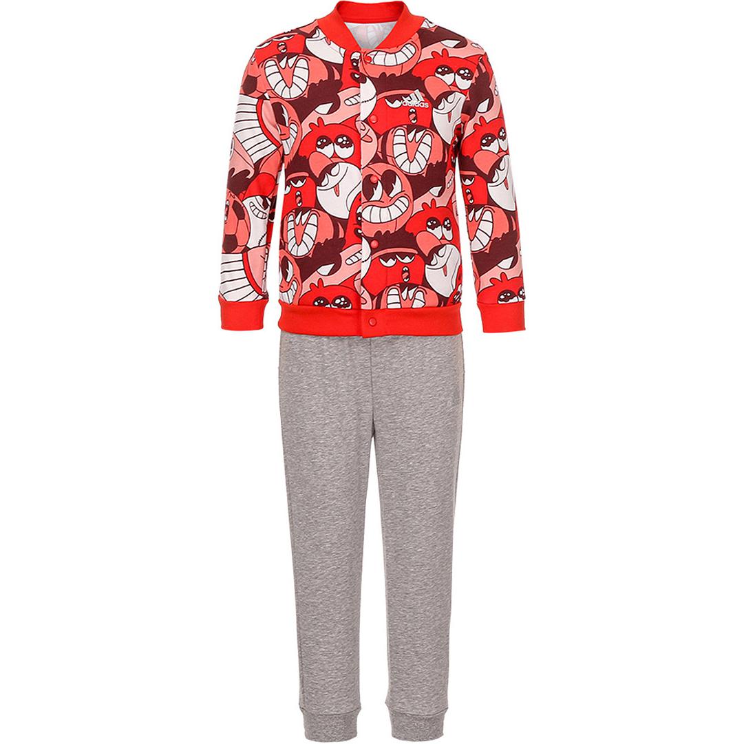 Детский костюм adidas (красный)