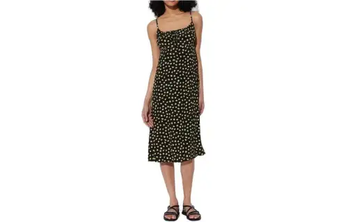 UNIQLO Slip Dress Women's Black
