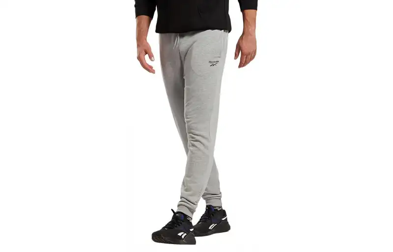 Reebok Knitted Sweatpants Men's Gray