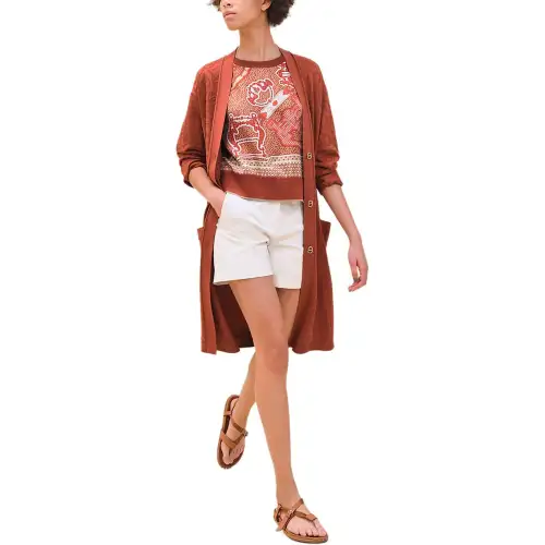 HERMES SS24 Knitwear Women's Turin Red