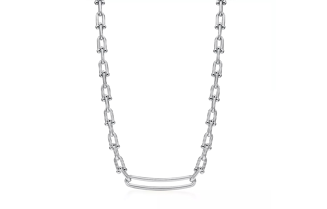 Ожерелье TIFFANY & CO. HardWear (серебристое) — фото 2