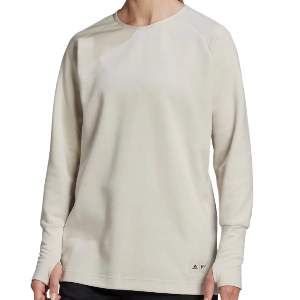 Adidas PARLEY CREW SWEATSHIRT Women's Bauxite Brown