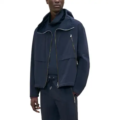 HERMES FW24 Jackets & Coats Men's Marine Blue