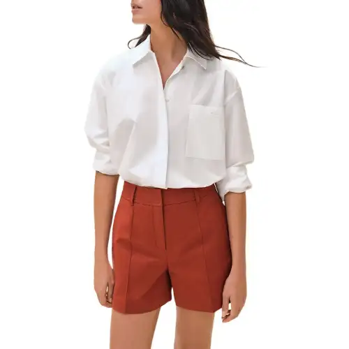 HERMES SS24 Casual Shorts Women's Turin Red