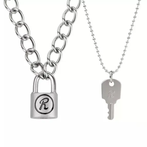 TRIDENT Alloy Titanium Steel Necklaces Unisex