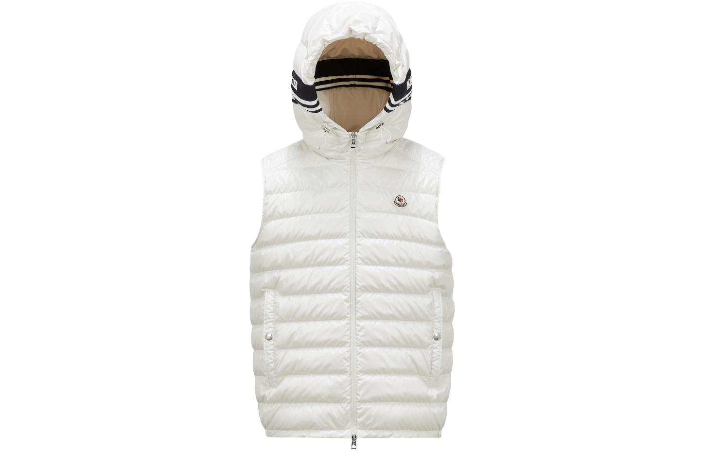 Мужской жилет Moncler Clai (белый)