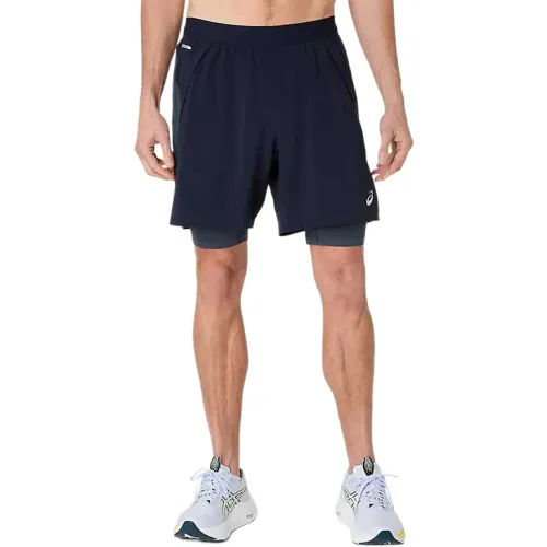 ASICS ROAD Casual Shorts Men's Midnight Black Moderate