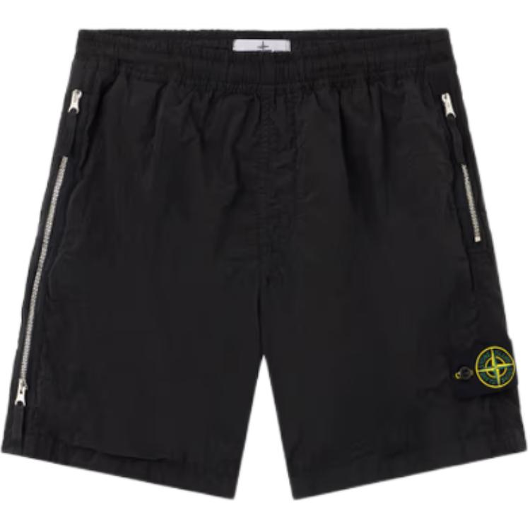 Мужские шорты STONE ISLAND (черные)