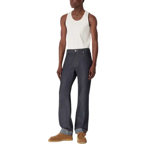 Bottega Veneta Rinsed Wide Leg Jeans