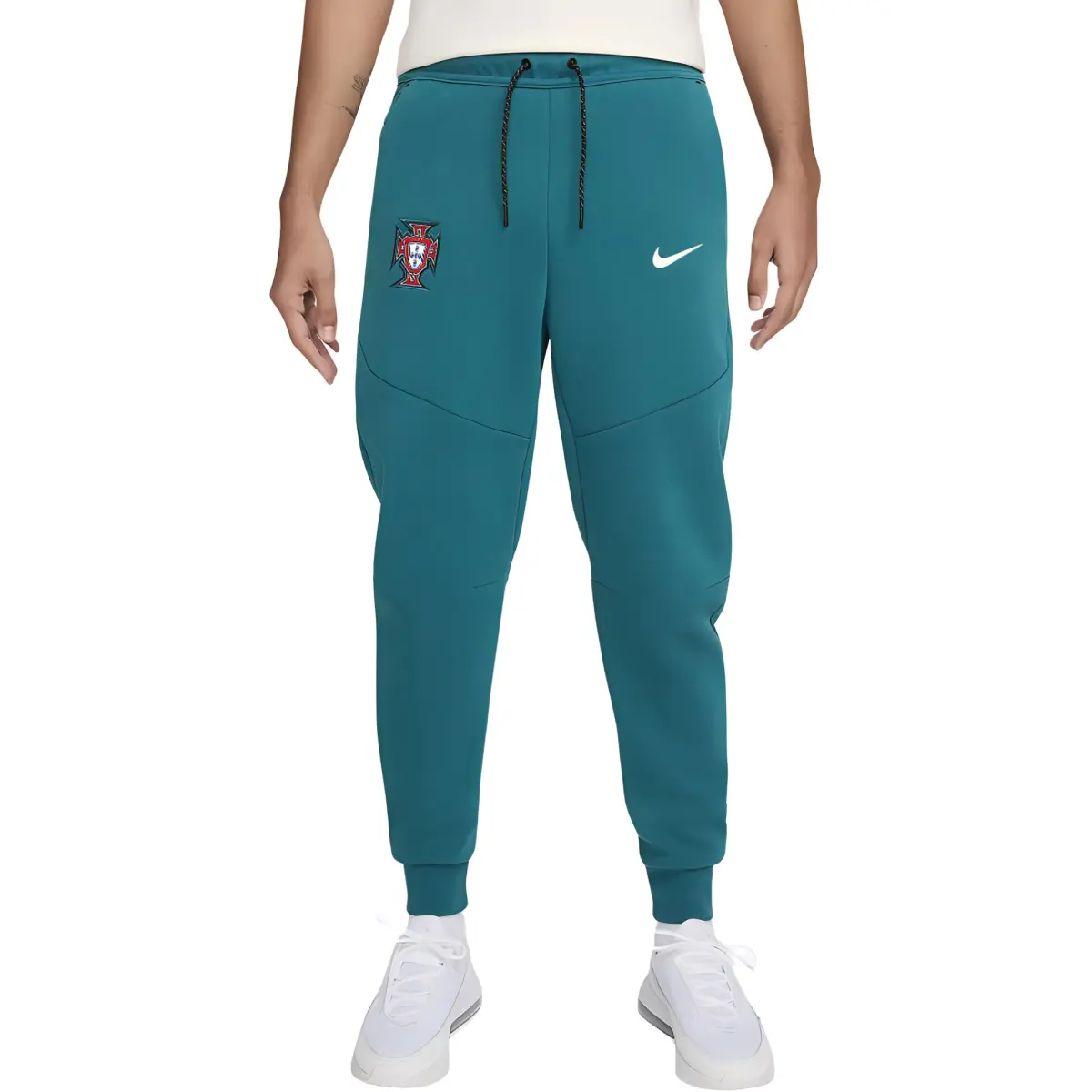 Nike Portugal Tech Fleece Knitted Sweatpants Men's Cyan
