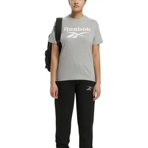 Reebok T Shirt Women's Medium Gray Heather