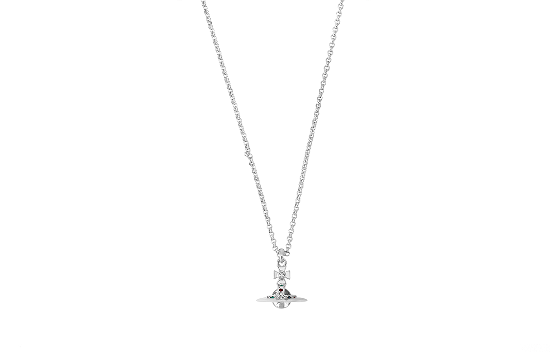 Колье Vivienne Westwood Сатурн (серебряное)