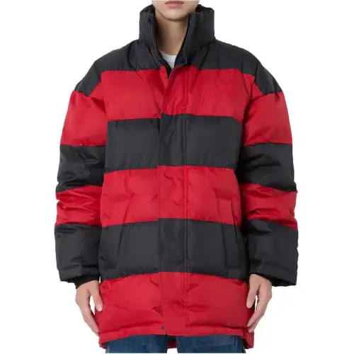 Balenciaga FW18 Puffer Jacket Men's Black Red