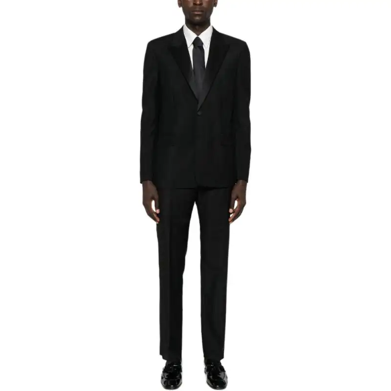 GUCCI Two Piece Tailored Tuxedo Suit