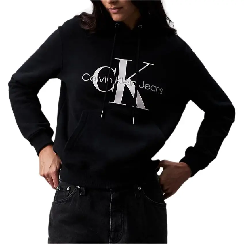 CALVIN KLEIN Sweatshirt Europe Version Women's Black