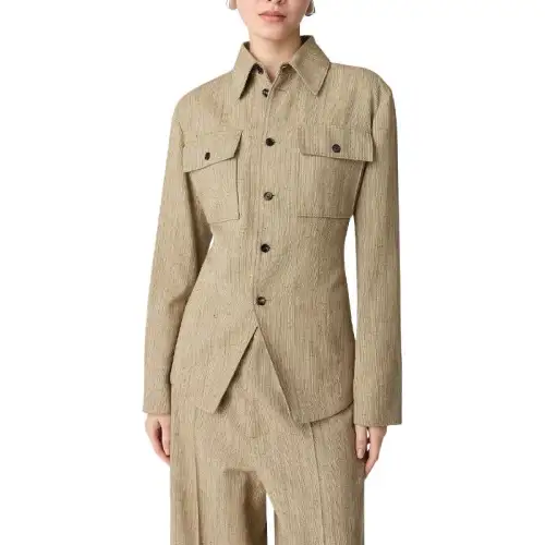 Bottega Veneta SS25 Jackets & Coats Women's Brown