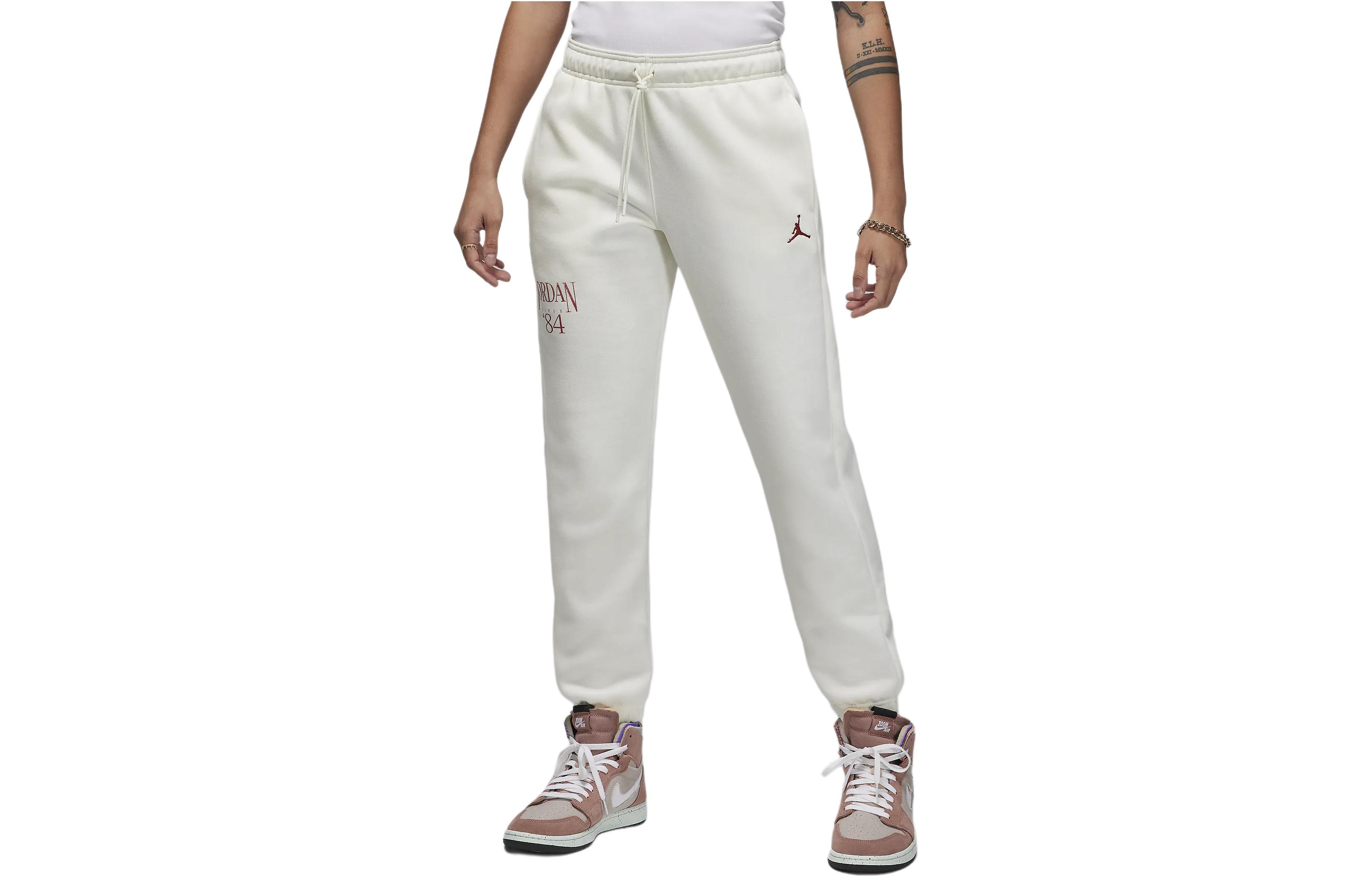 Jordan Brooklyn Fleece Knitted Sweatpants Women's Ivory