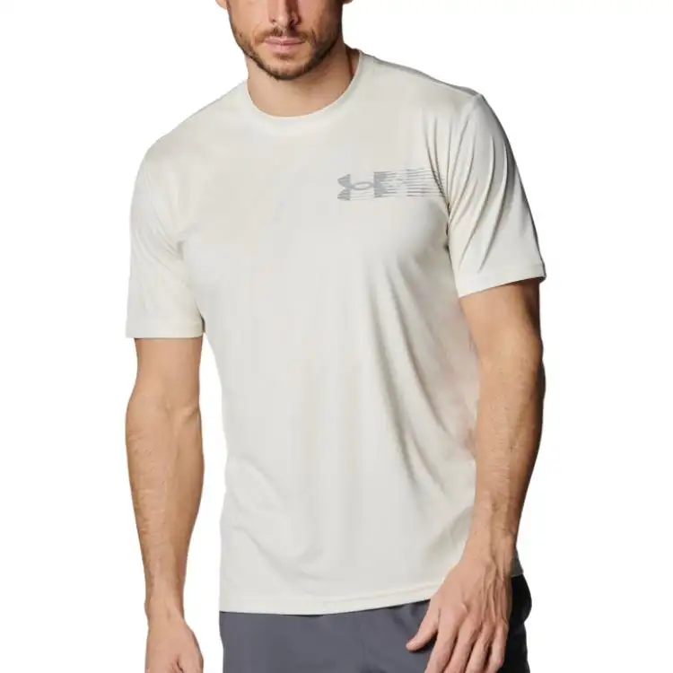 Under Armour Athletics SS25 T Shirt Men's Stone