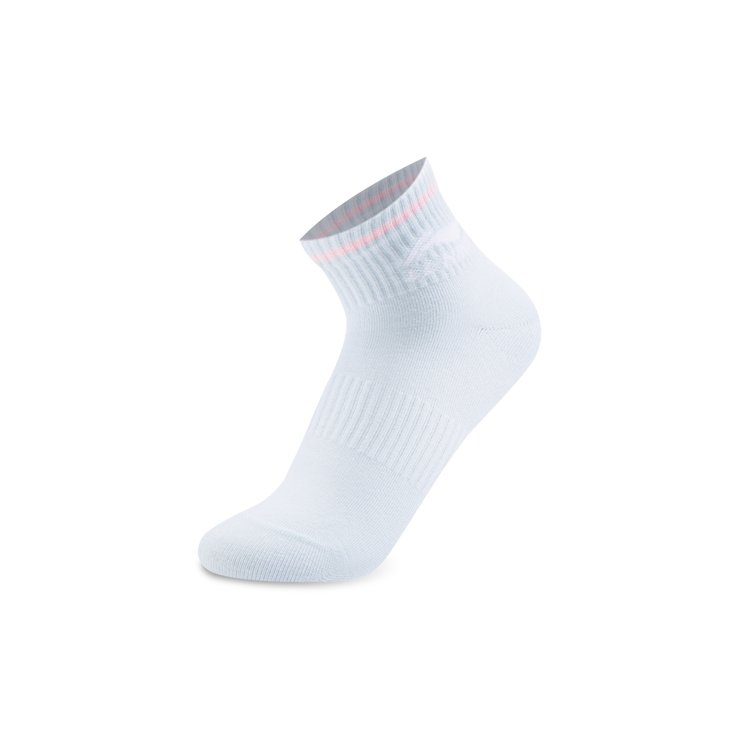 Li Ning Sports Life Collection Ankle Socks Women’s 3 Pack Soft Water Green/Folk Blue/Light Pink Red