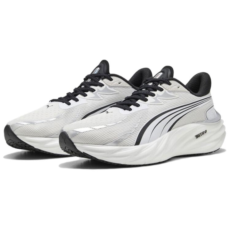 PUMA Velocity NITRO 4 Abrasion Resistant Low top Running Shoes Men’s White