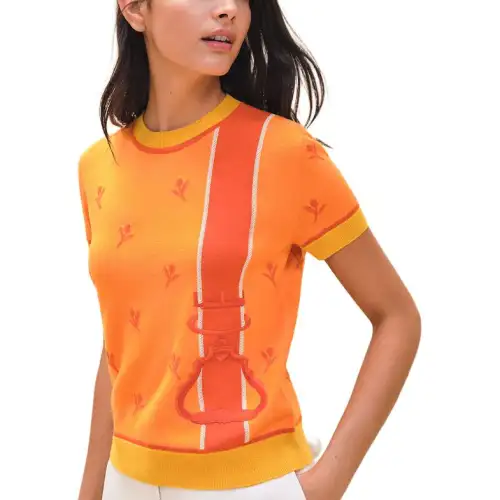 HERMES SS24 Knitwear Women's Gold