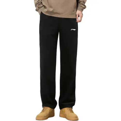Li Ning Knitted Sweatpants Men's Black