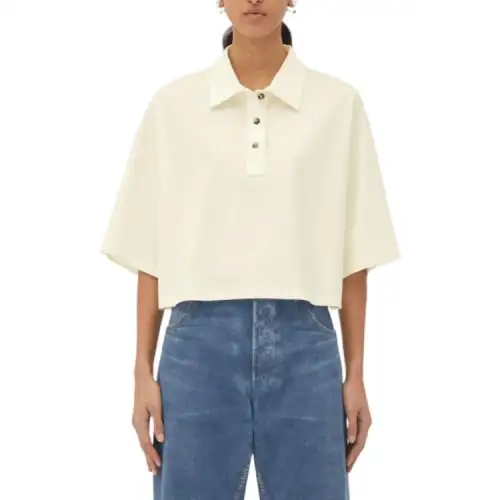 Bottega Veneta Polo Shirt Women's Ivory