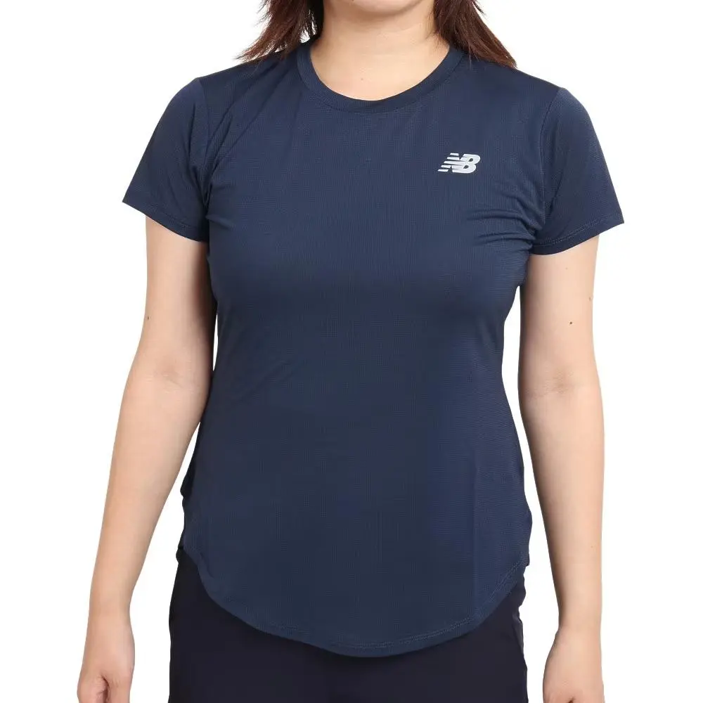 New Balance T Shirt Women's Marine Blue