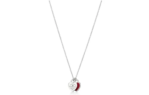 TIFFANY & CO. Return To Tiffany Collection 925 Sterling Silver Necklaces Women's