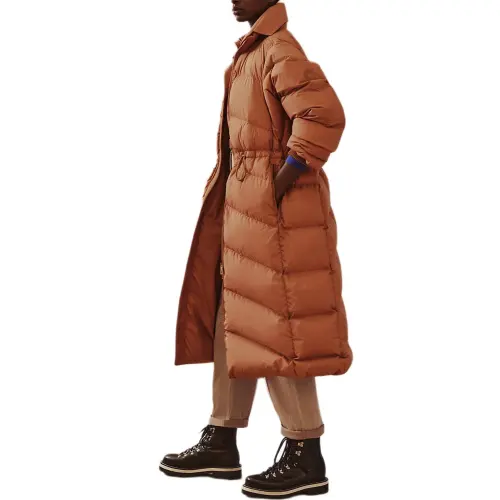 HERMES FW24 Puffer Jacket Women's Brown