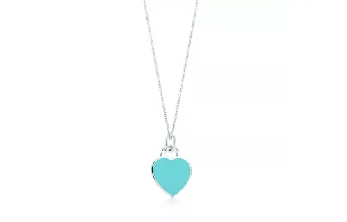 TIFFANY & CO. Tiffany, necklace heart shaped, 925 sample silver