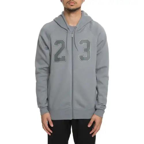 Jordan Jackets & Coats Men's Gray