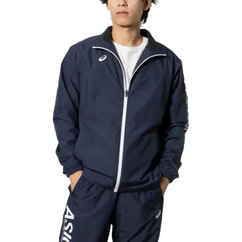 Asics Jackets & Coats Unisex Navy Blue