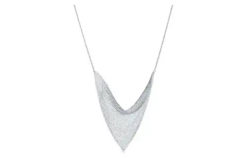 TIFFANY & CO. Necklaces Unisex Silver