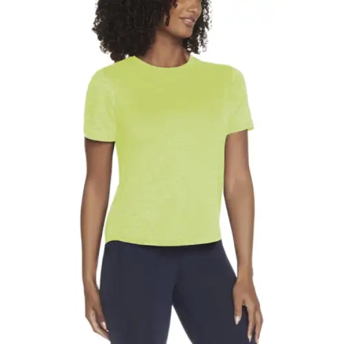 Skechers GO DRI SWIFT Regular T Shirt Women's Lime