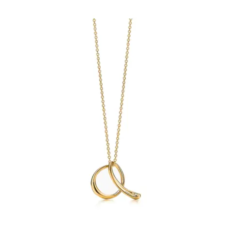 TIFFANY & CO. Elsa Peretti® 18K Gold Necklaces Women's Gold