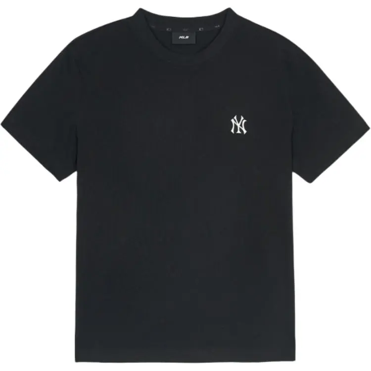 MLB T-Shirts Unisex Black Crew Neck