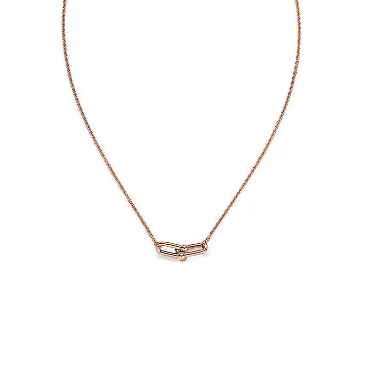 Женское колье TIFFANY & CO. (розовое золото)