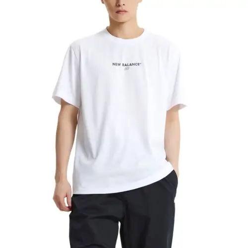 New Balance SS25 T Shirt Men's White 10