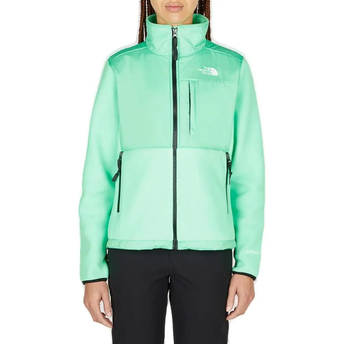 THE NORTH FACE Logo Embroidered Zipped Jacket