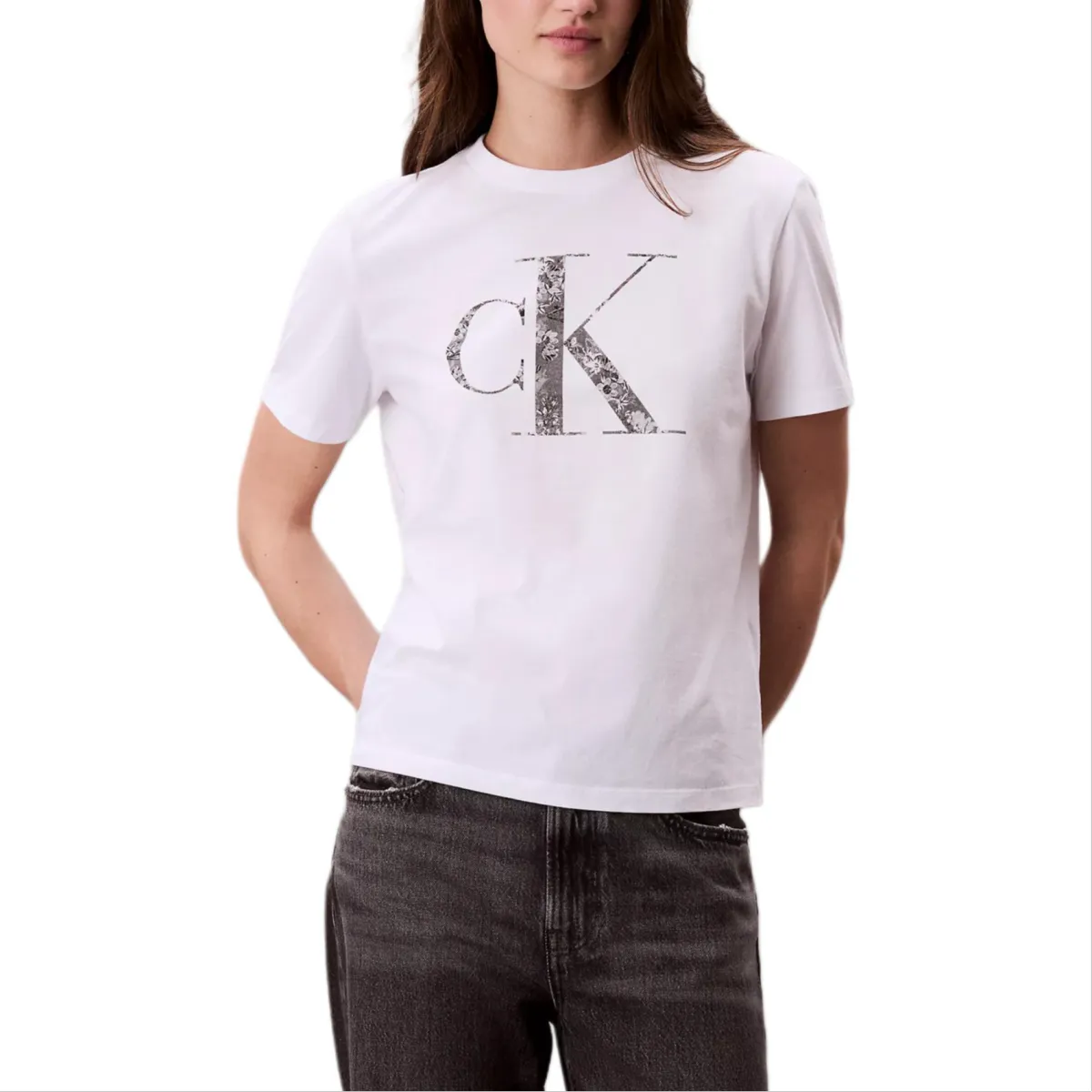 CALVIN KLEIN T Shirt Women's Bright White