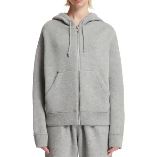 Bottega Veneta Drawstring Zip-Up Jumper