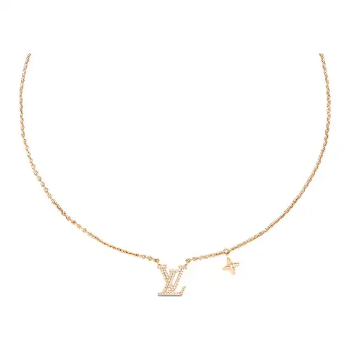 Lv M02751 Lv Iconic Blush Necklace